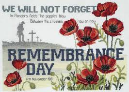 In Canada it is Remembrance Day